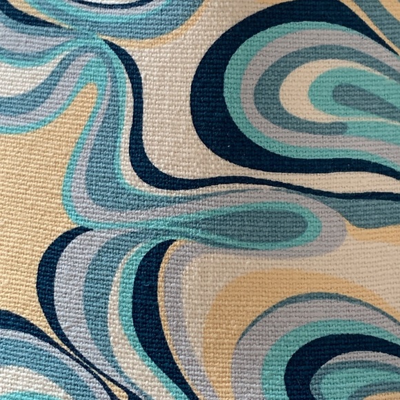 New Never Worn Classic VANS Classic Slip-O Swirl Turquoise Size Men 6.5/ Women 8 - Picture 2 of 10